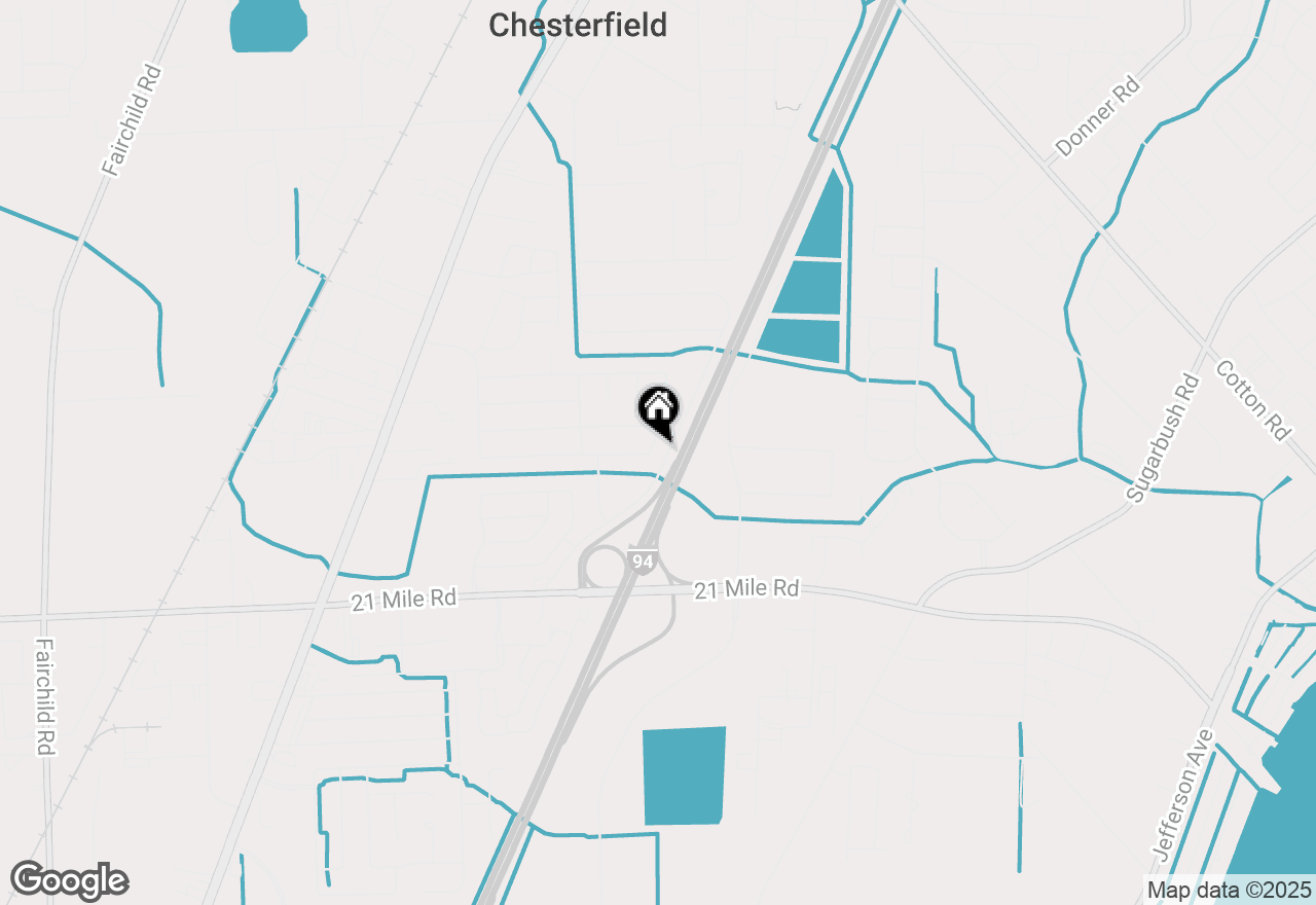 Map of 47582 Ramblewood Drive, Chesterfield, MI 48051