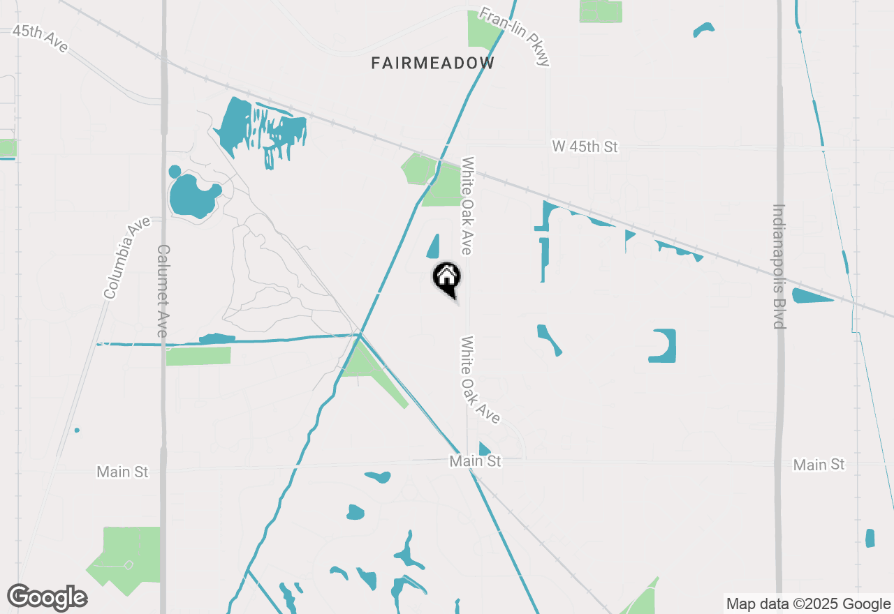 Map of 1525 Coventry Lane, Munster, IN 46321
