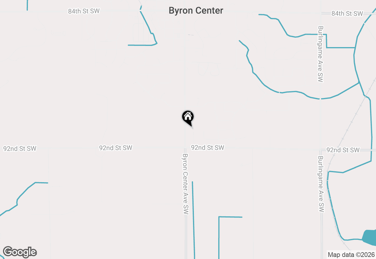 Map of 9106 Byron Center Avenue Sw, Byron Center, MI 49315