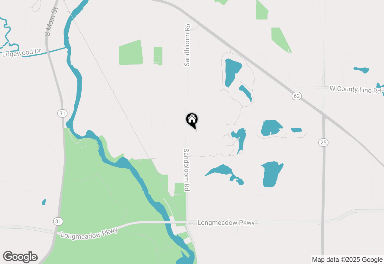 Map of 601 Lake Cornish Way, Algonquin, IL 60102