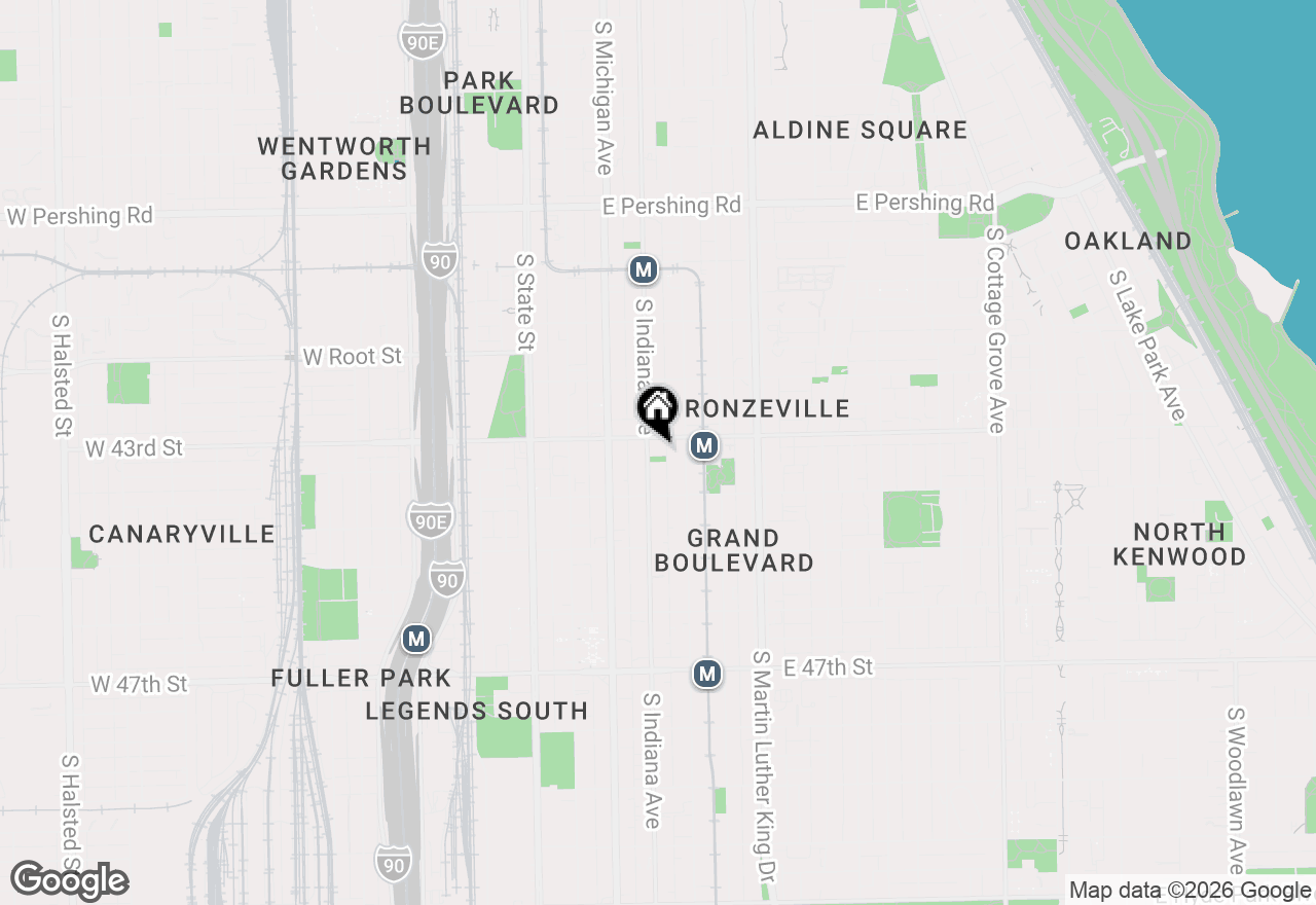 Map of 4315 S Indiana Avenue #1, Chicago, IL 60653