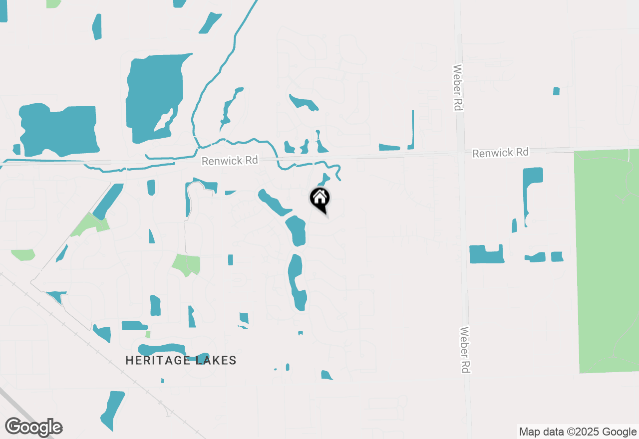 Map of 16174 Seneca Lake Circle, Crest Hill, IL 60403