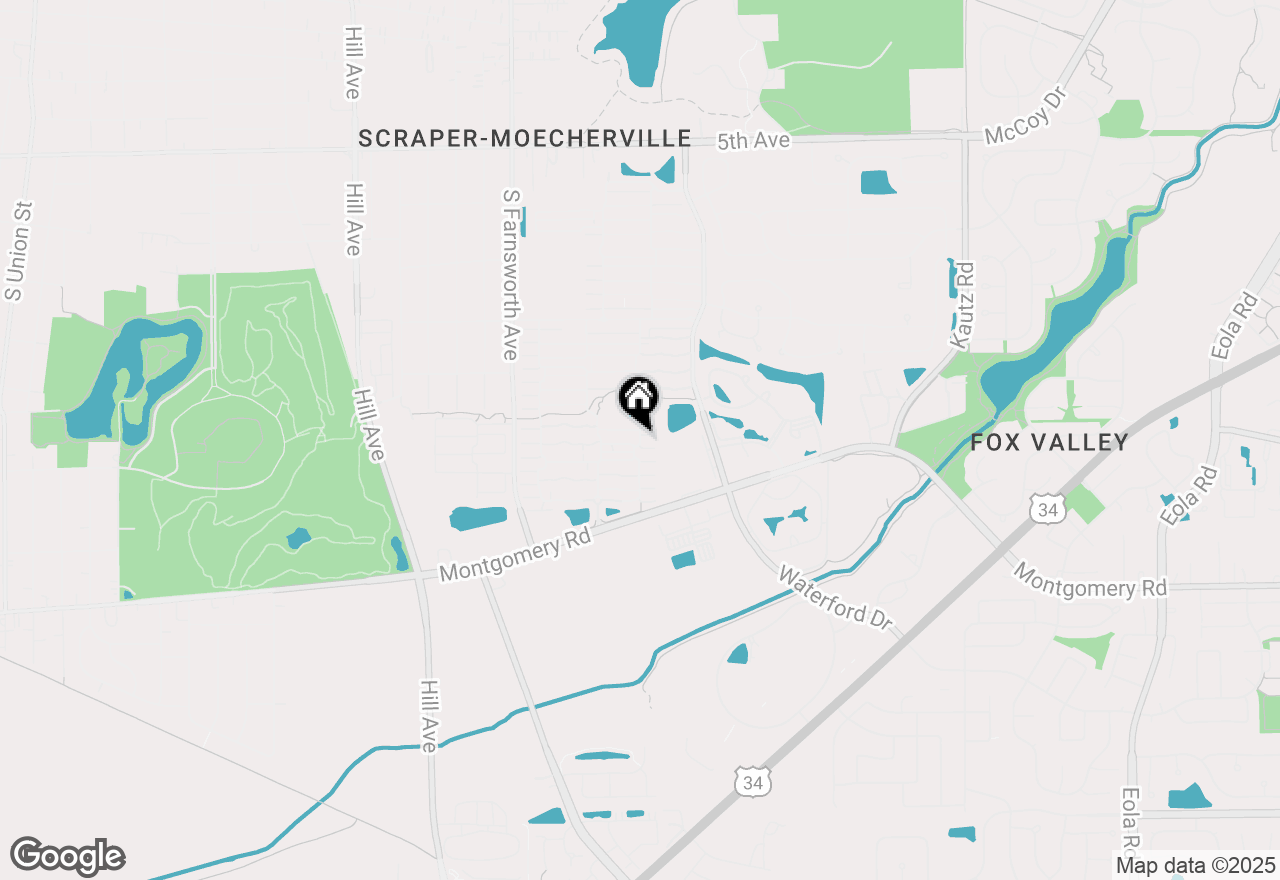 Map of 995 Serendipity Drive, Aurora, IL 60504