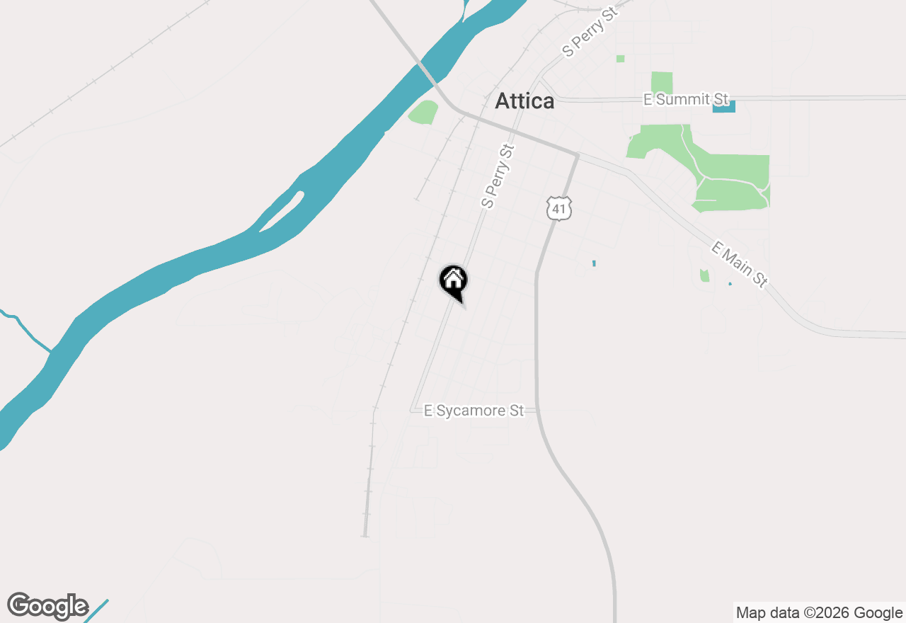 Map of 925 S Perry Street, Attica, IN 47918