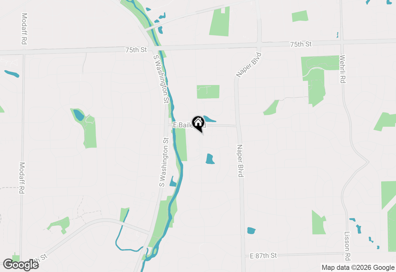 Map of 218 E Bailey Road #F, Naperville, IL 60565