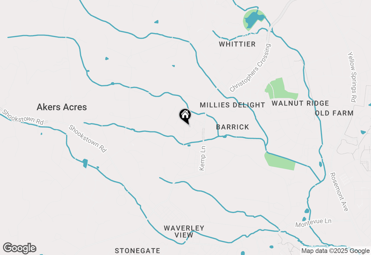 Map of 2353 Spruce Knob Ter, Frederick, MD 21702