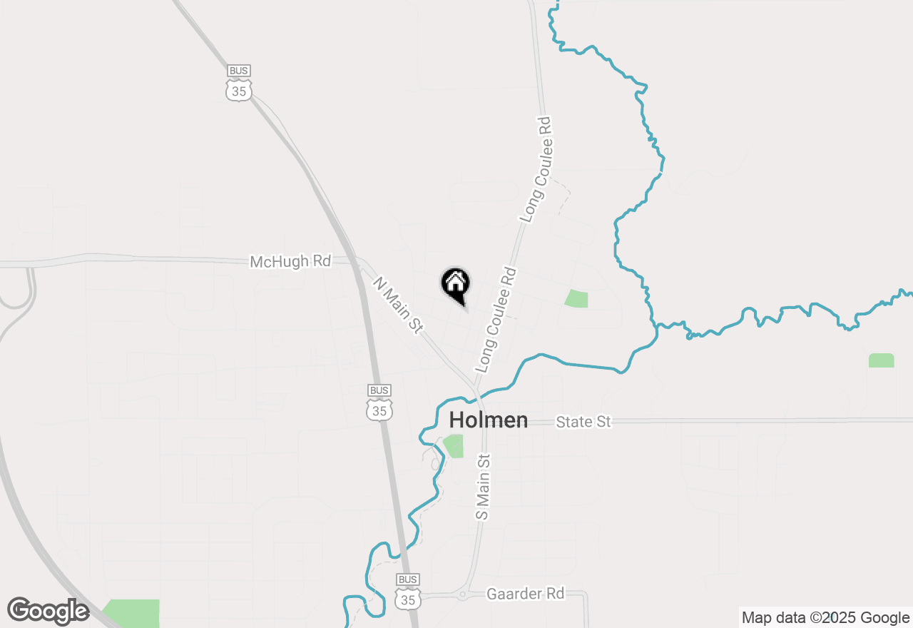 Map of 303 Bryan St, Holmen, WI 54636
