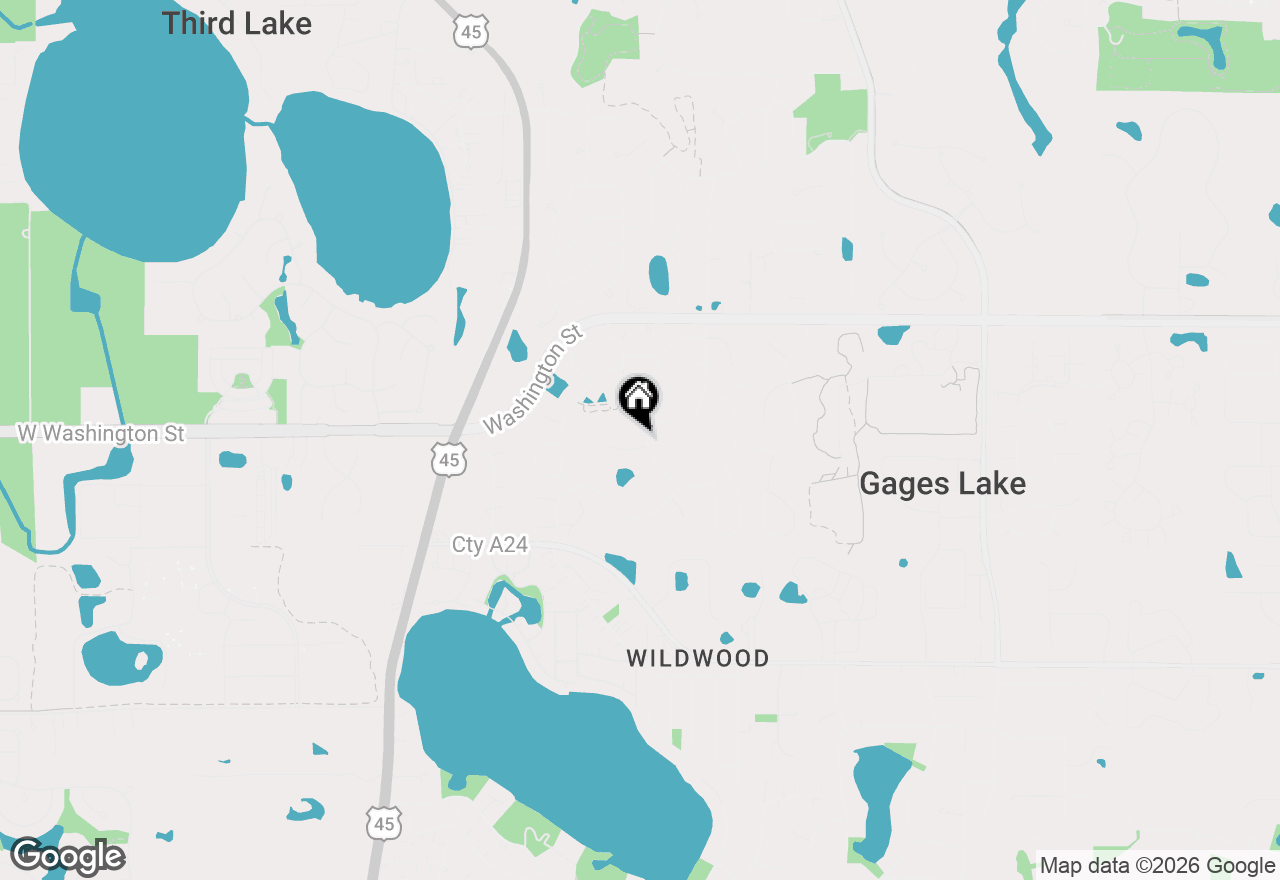 Map of 18500 W Aspen Court, Grayslake, IL 60030