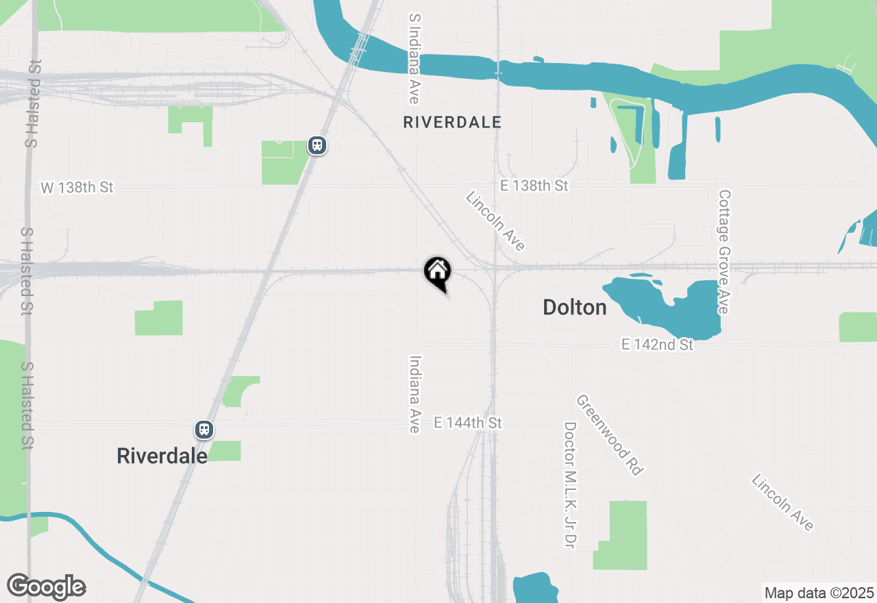 Map of 228 E 141st Street, Dolton, IL 60419