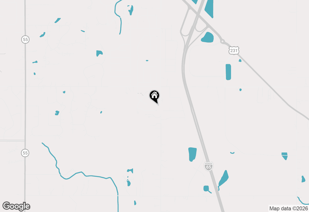 Map of 545 E 130th Place, Crown Point, IN 46307