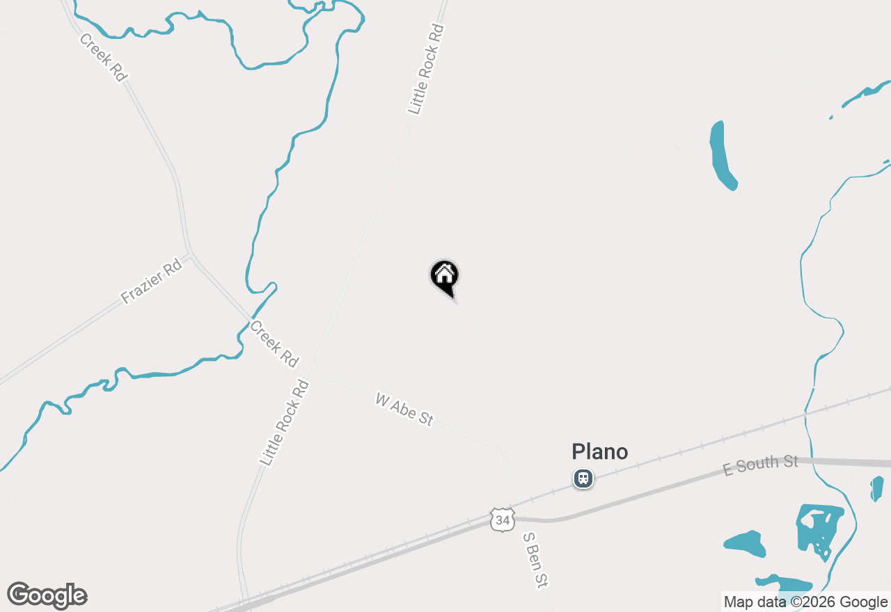 Map of 516 Ramsden Road, Plano, IL 60545
