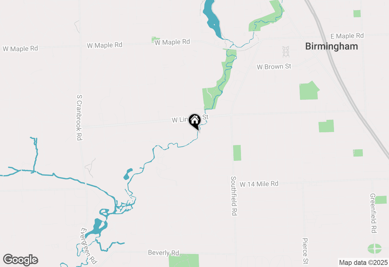Map of 1301 Fairway Drive, Birmingham, MI 48009