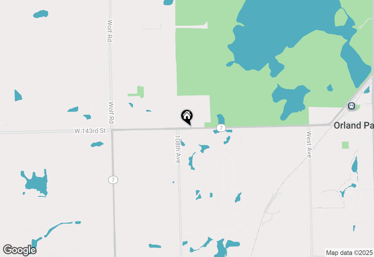 Map of 10750 W 143rd Street #57, Orland Park, IL 60462