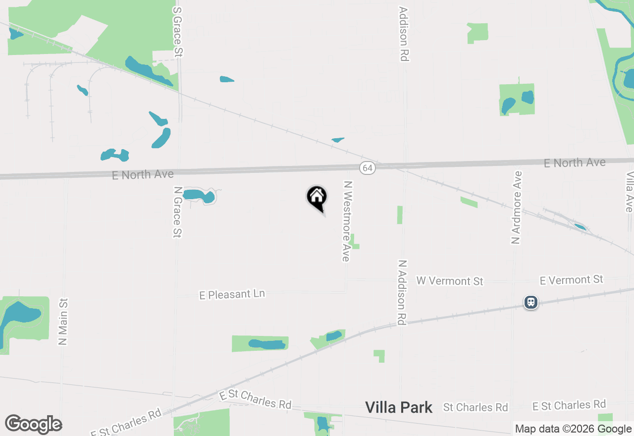 Map of 706 W James Avenue, Villa Park, IL 60181