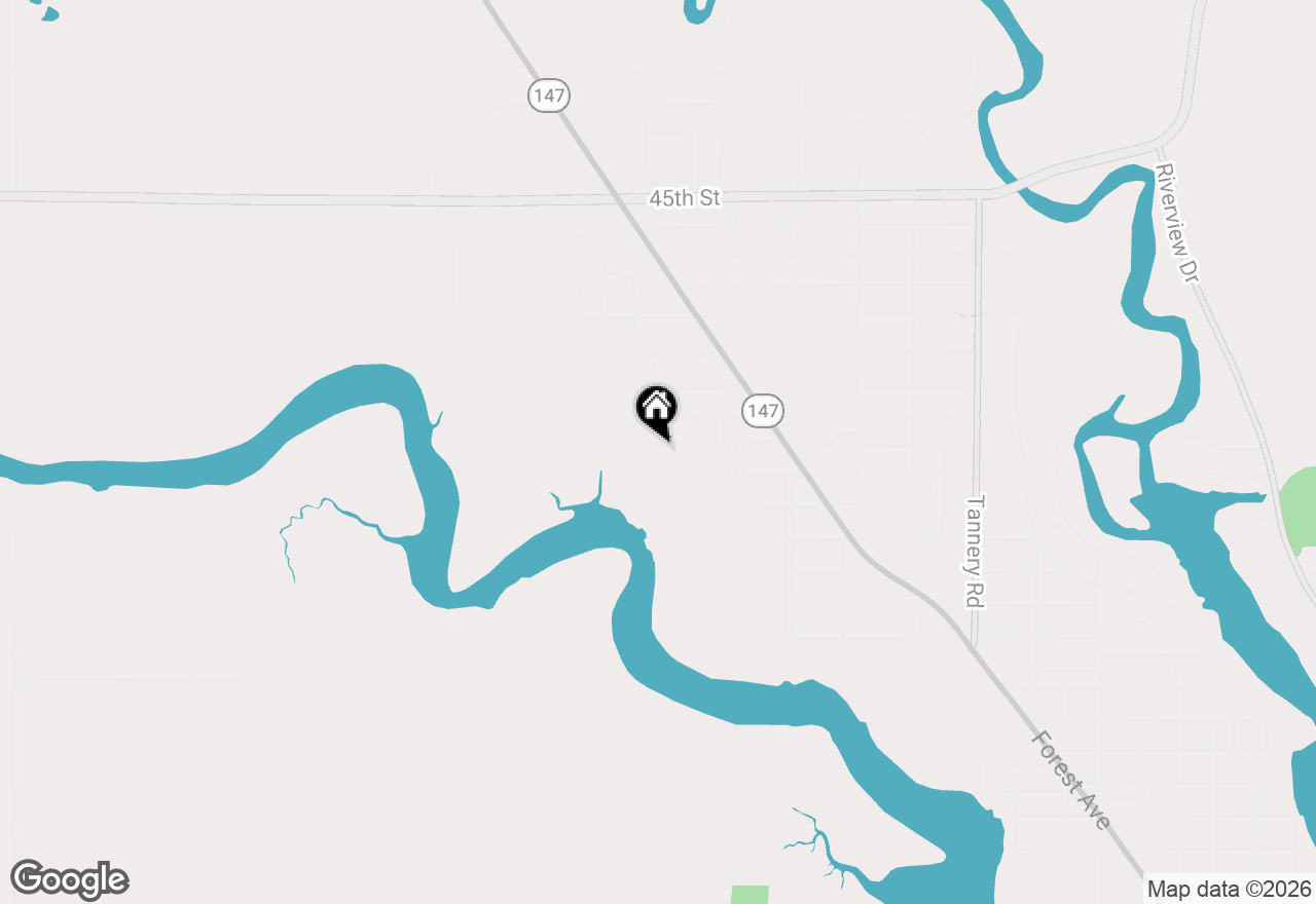 Map of 3013 37th St, Two Rivers, WI 54241