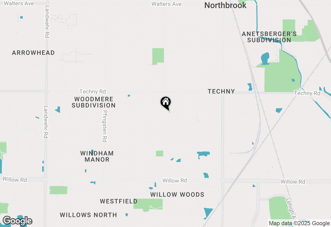 Map of 2130 Mallard Drive, Northbrook, IL 60062