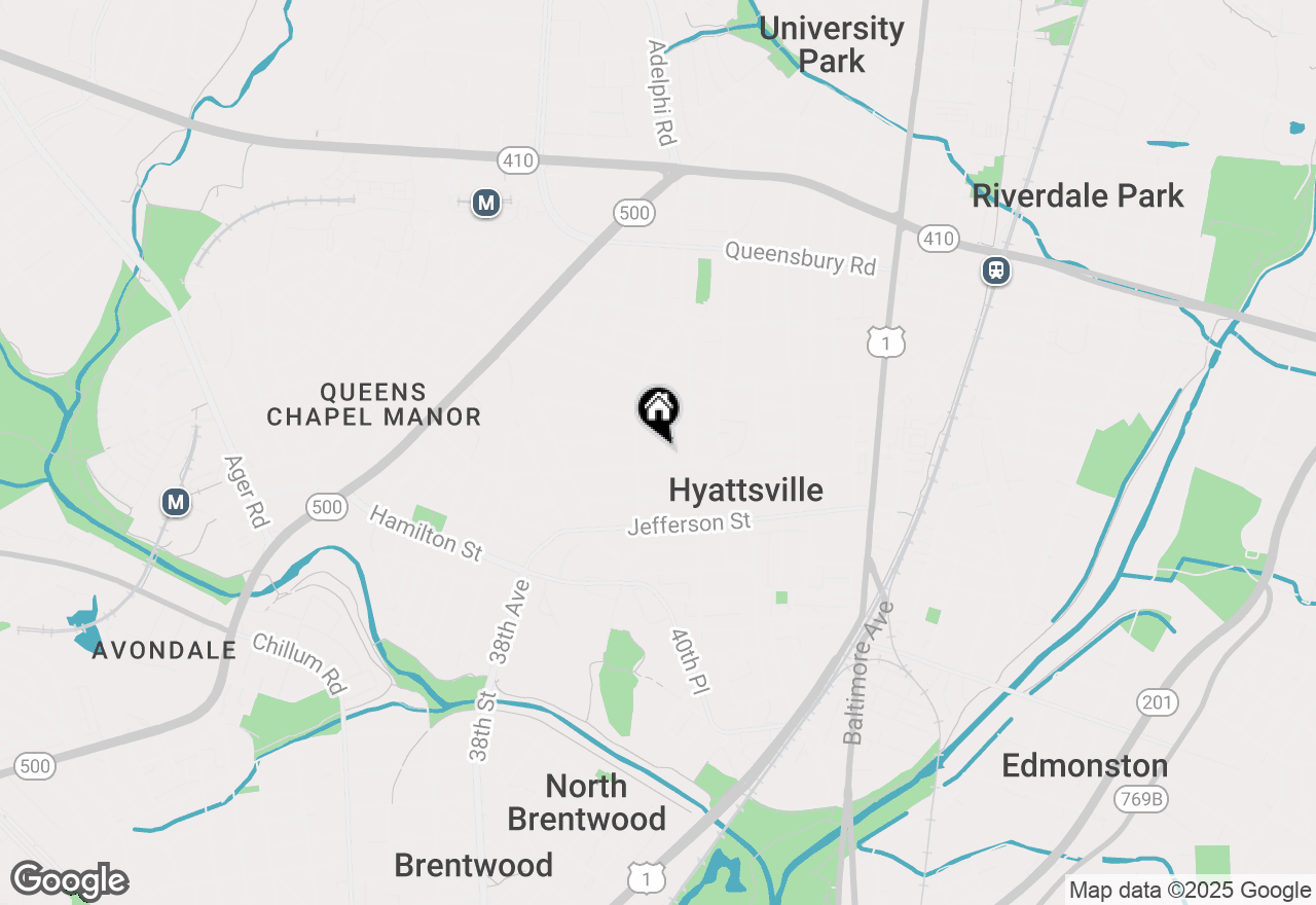 Map of 5706 40th Place, Hyattsville, MD 20781