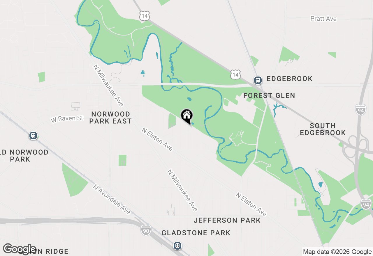 Map of 6119 N Mason Avenue, Chicago, IL 60646