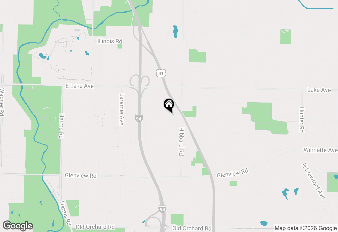 Map of 700 Lamon Avenue, Wilmette, IL 60091