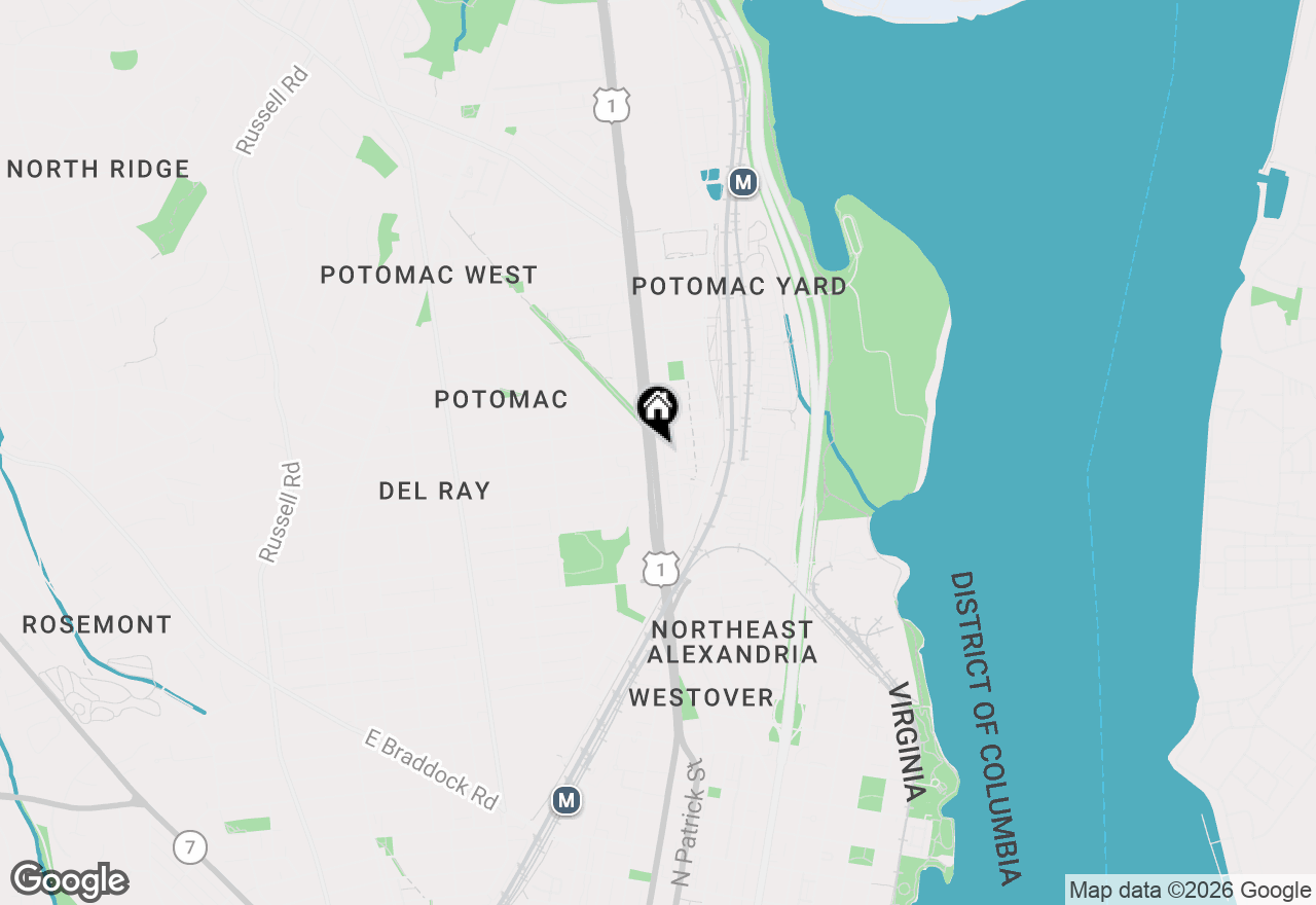 Map of 2017 Richmond Highway, Alexandria, VA 22301
