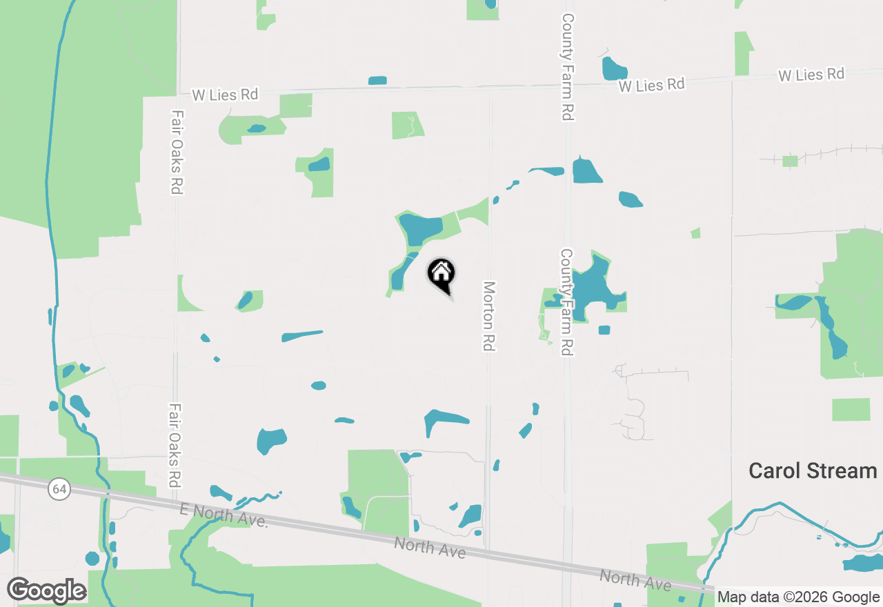 Map of 701 Buffalo Circle, Carol Stream, IL 60188