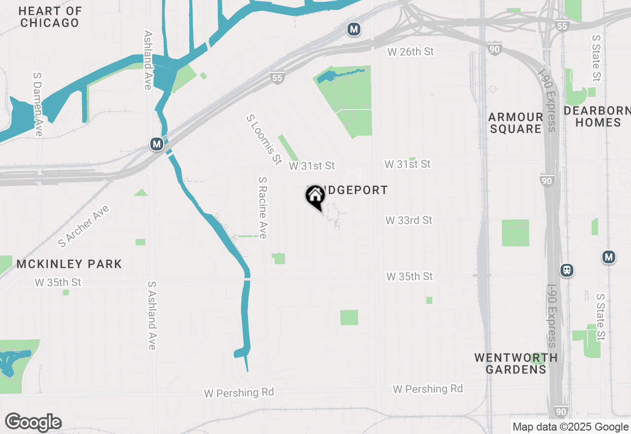 Map of 3252-54 S Morgan Street, Chicago, IL 60608