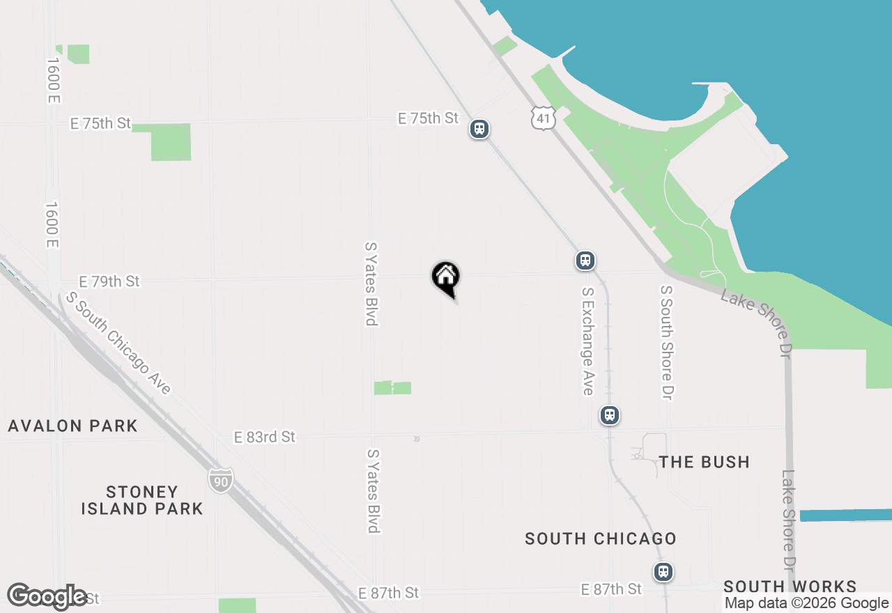 Map of 7948 S Colfax Avenue, Chicago, IL 60649