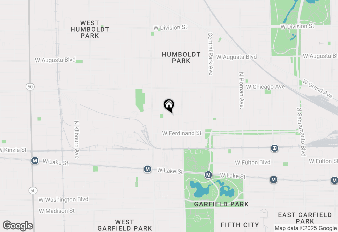 Map of 3858 W Ohio Street, Chicago, IL 60624