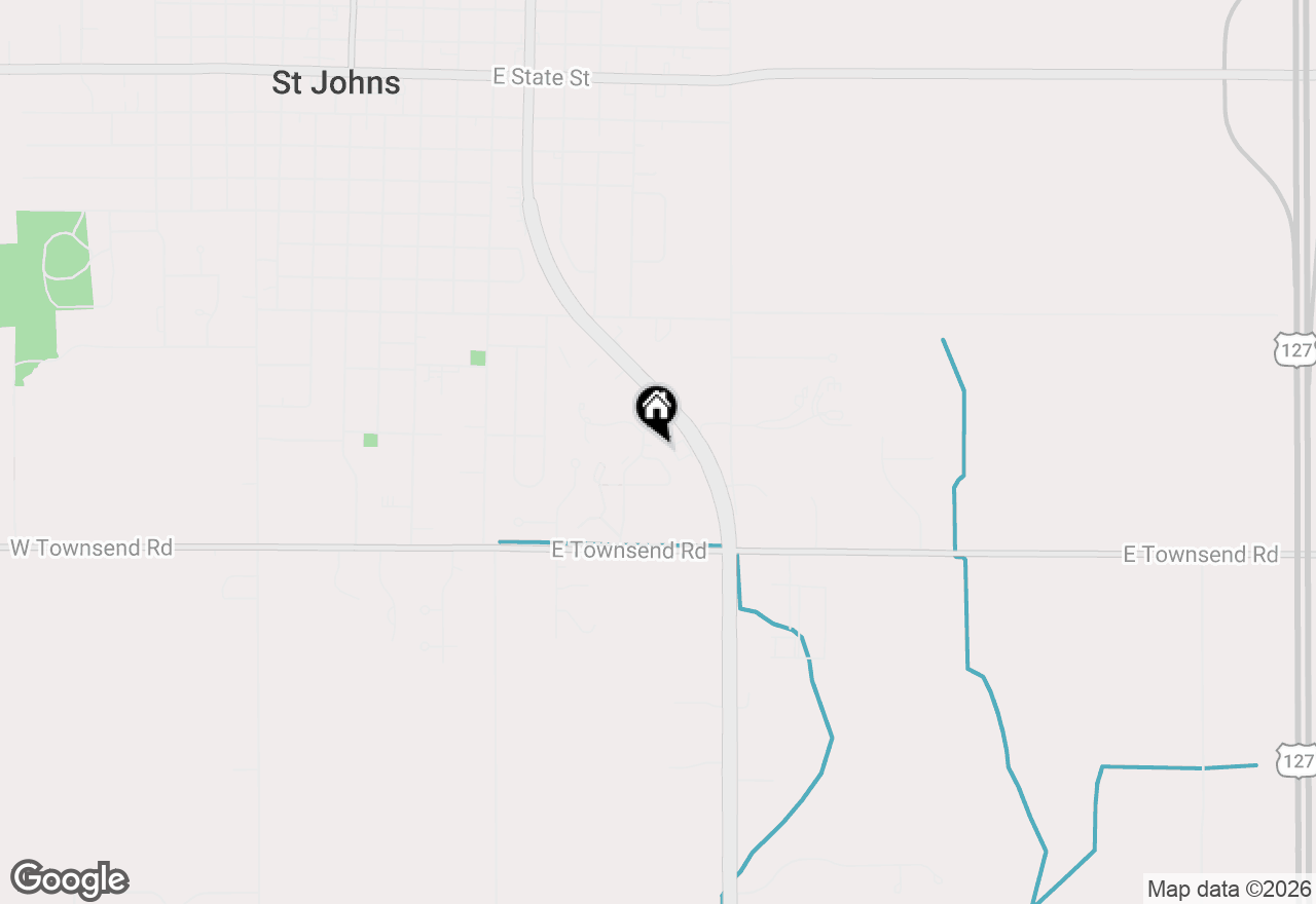 Map of 1197 Sunview Drive #14, St. Johns, MI 48879