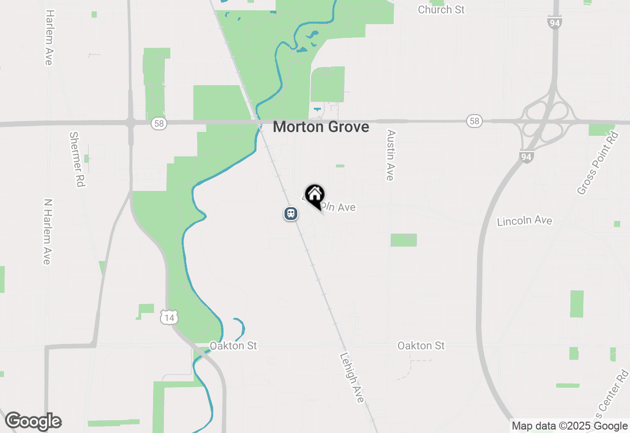 Map of 8457 Callie Avenue, Morton Grove, IL 60053