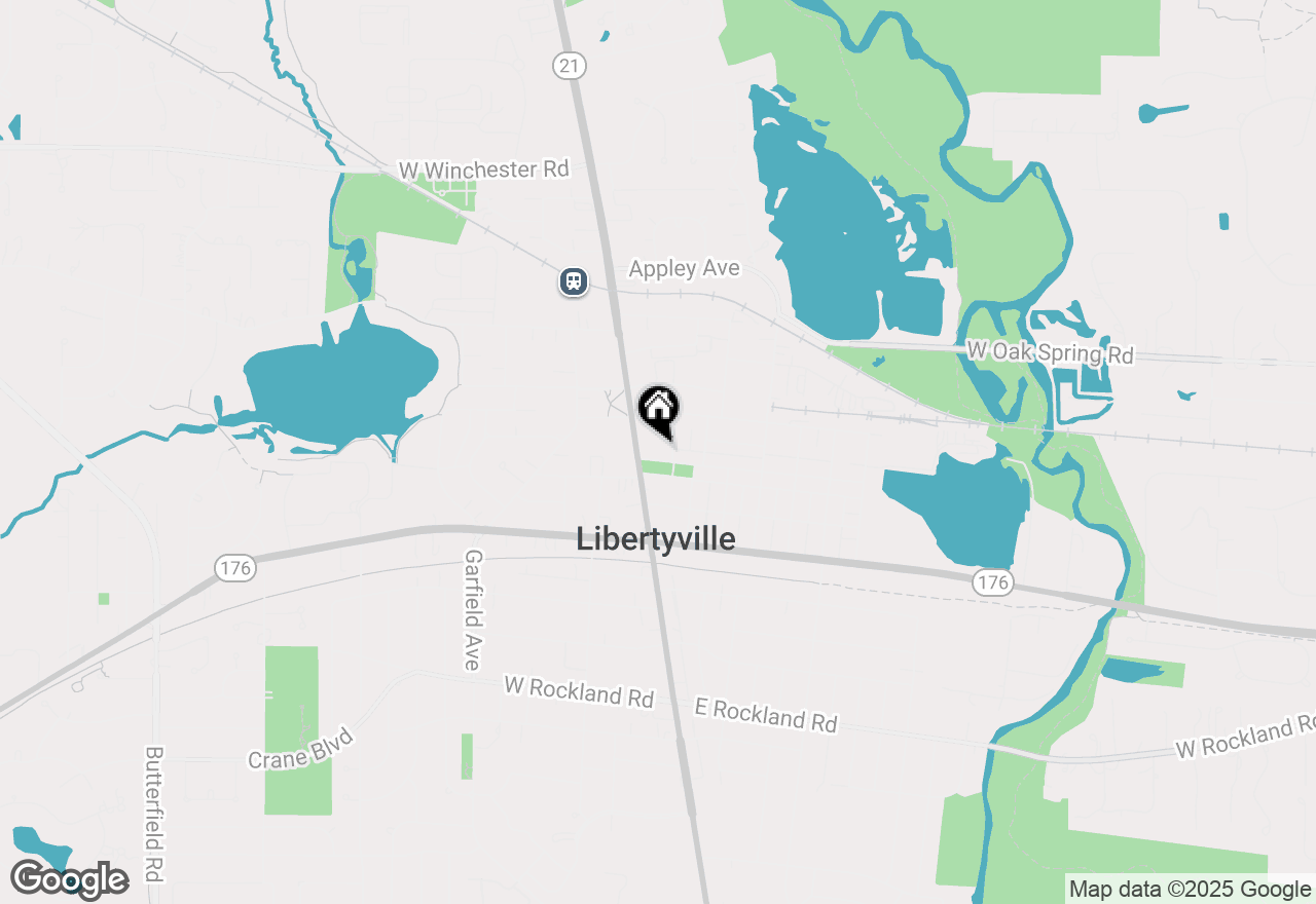 Map of 120 Broadway Street #120, Libertyville, IL 60048