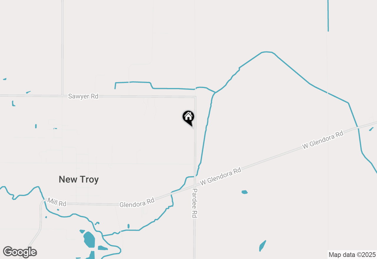 Map of 13090 Pardee Road, Sawyer, MI 49125