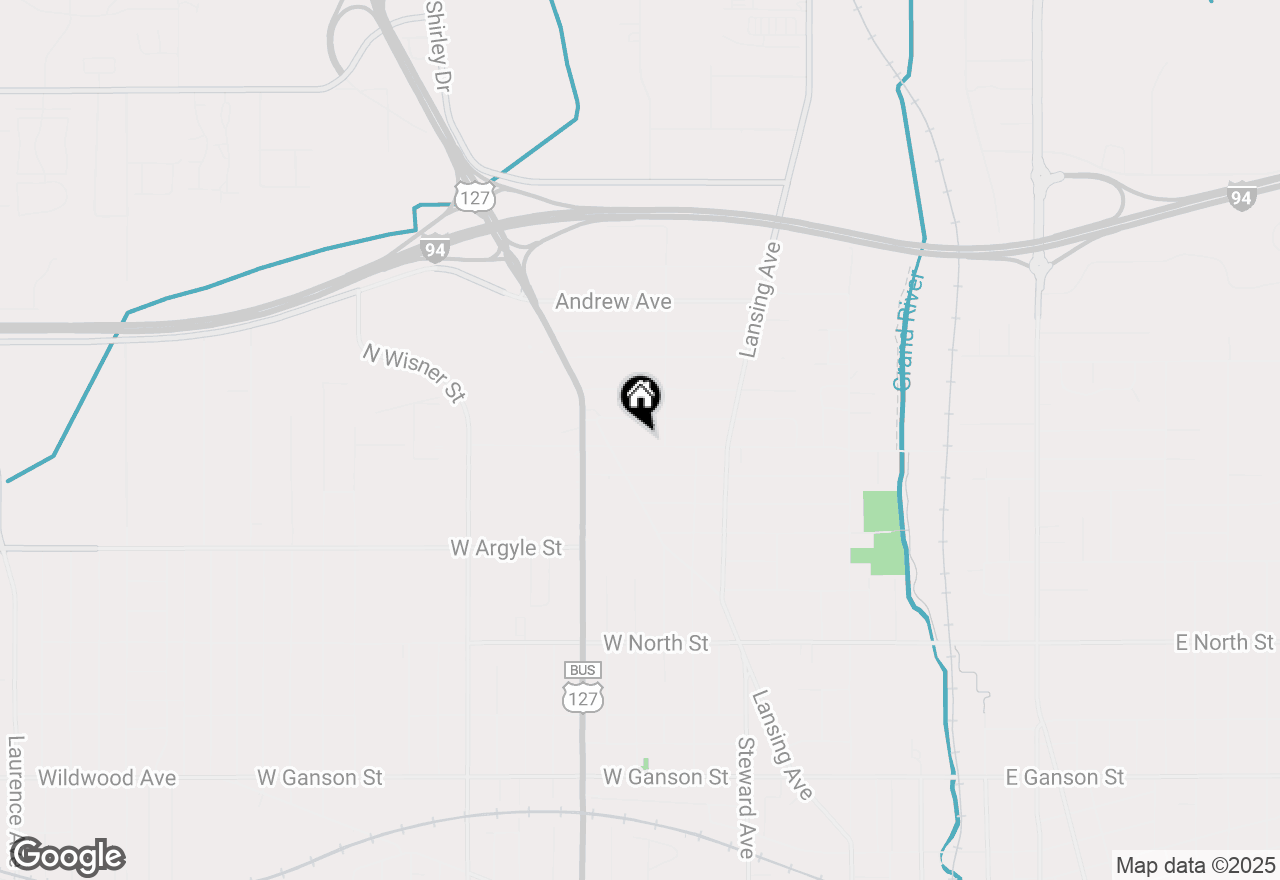 Map of 638 W Monroe Street, Jackson, MI 49202