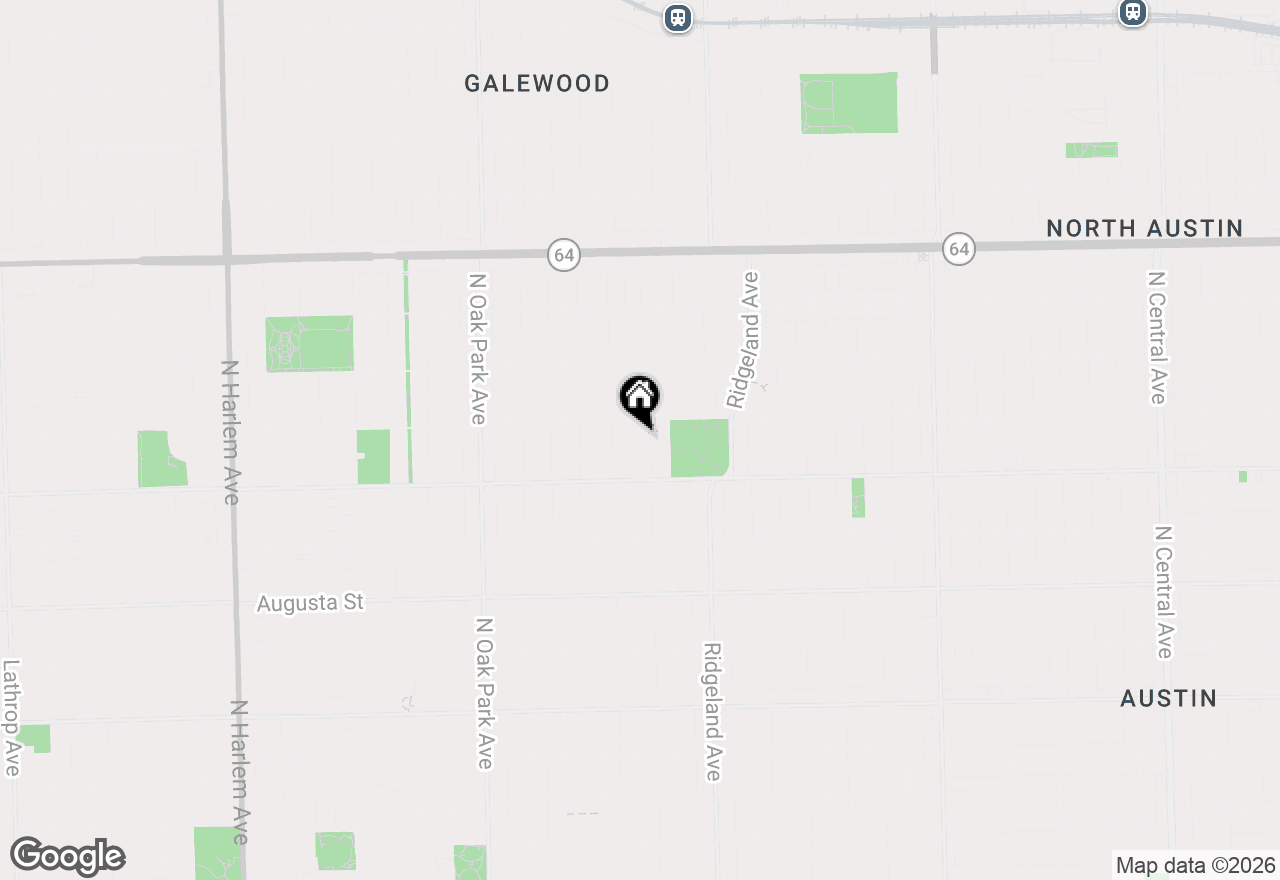 Map of 934 Fair Oaks Avenue, Oak Park, IL 60302