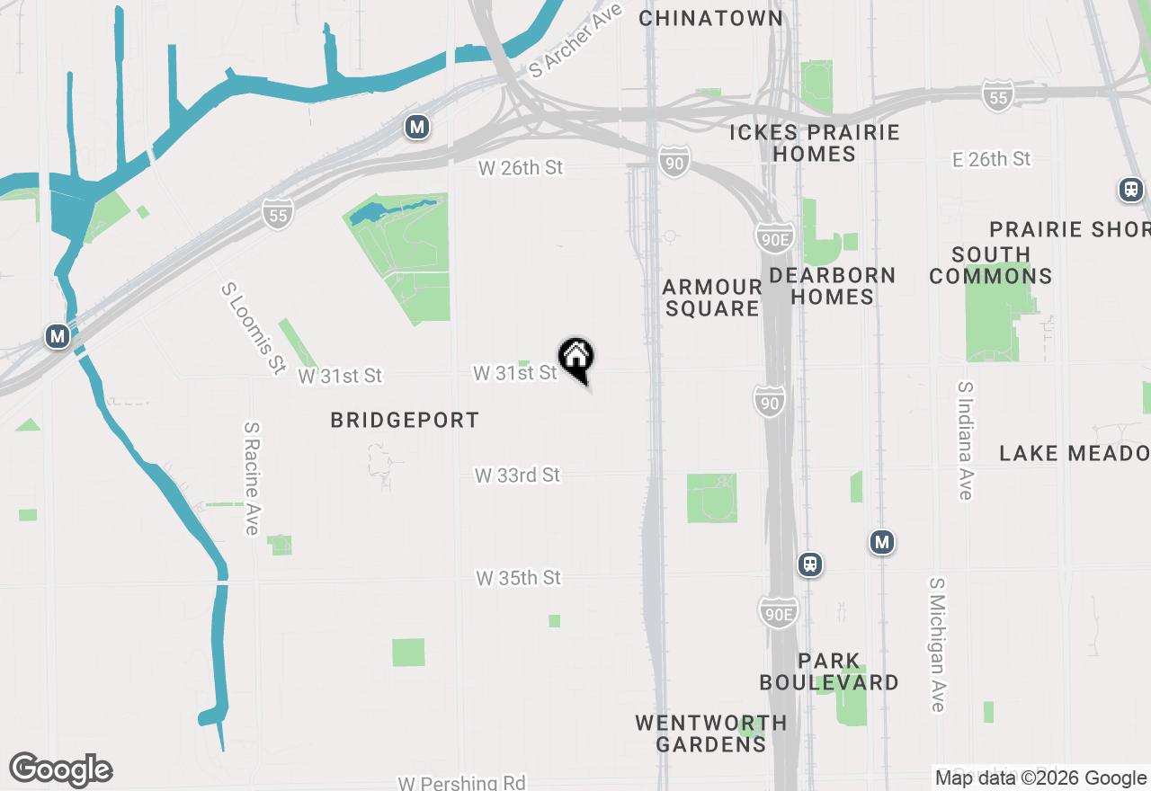 Map of 3128 S Parnell Avenue, Chicago, IL 60616