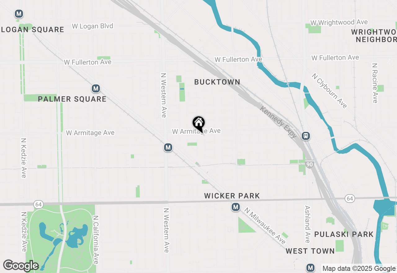 Map of 1934 N Leavitt, Chicago, IL 60647