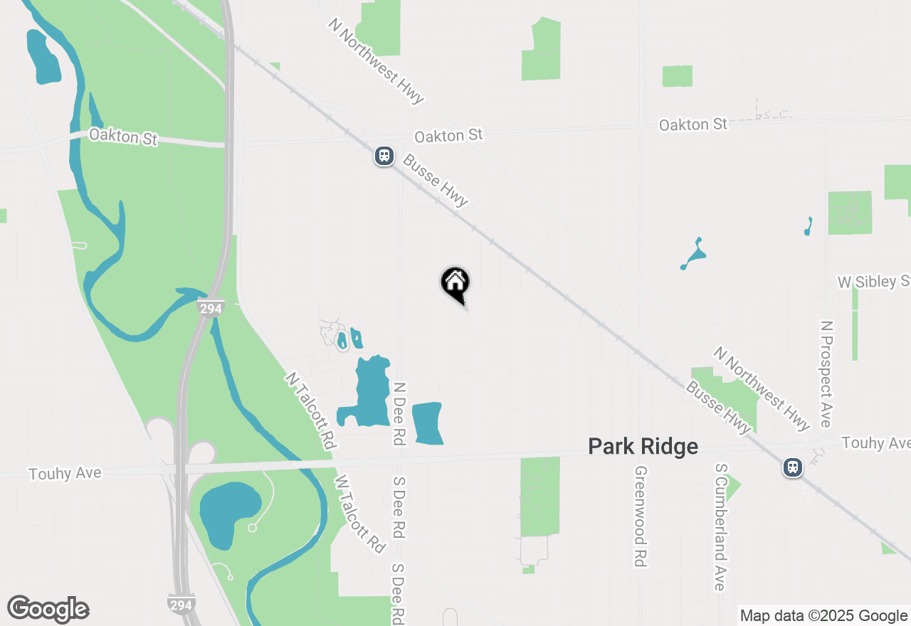 Map of 528 N Broadway Avenue, Park Ridge, IL 60068