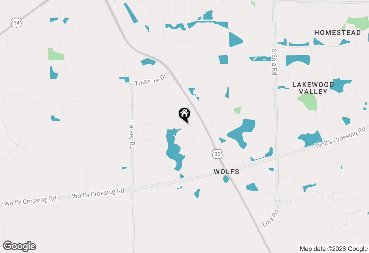 Map of 337 Devoe Drive #337, Oswego, IL 60543