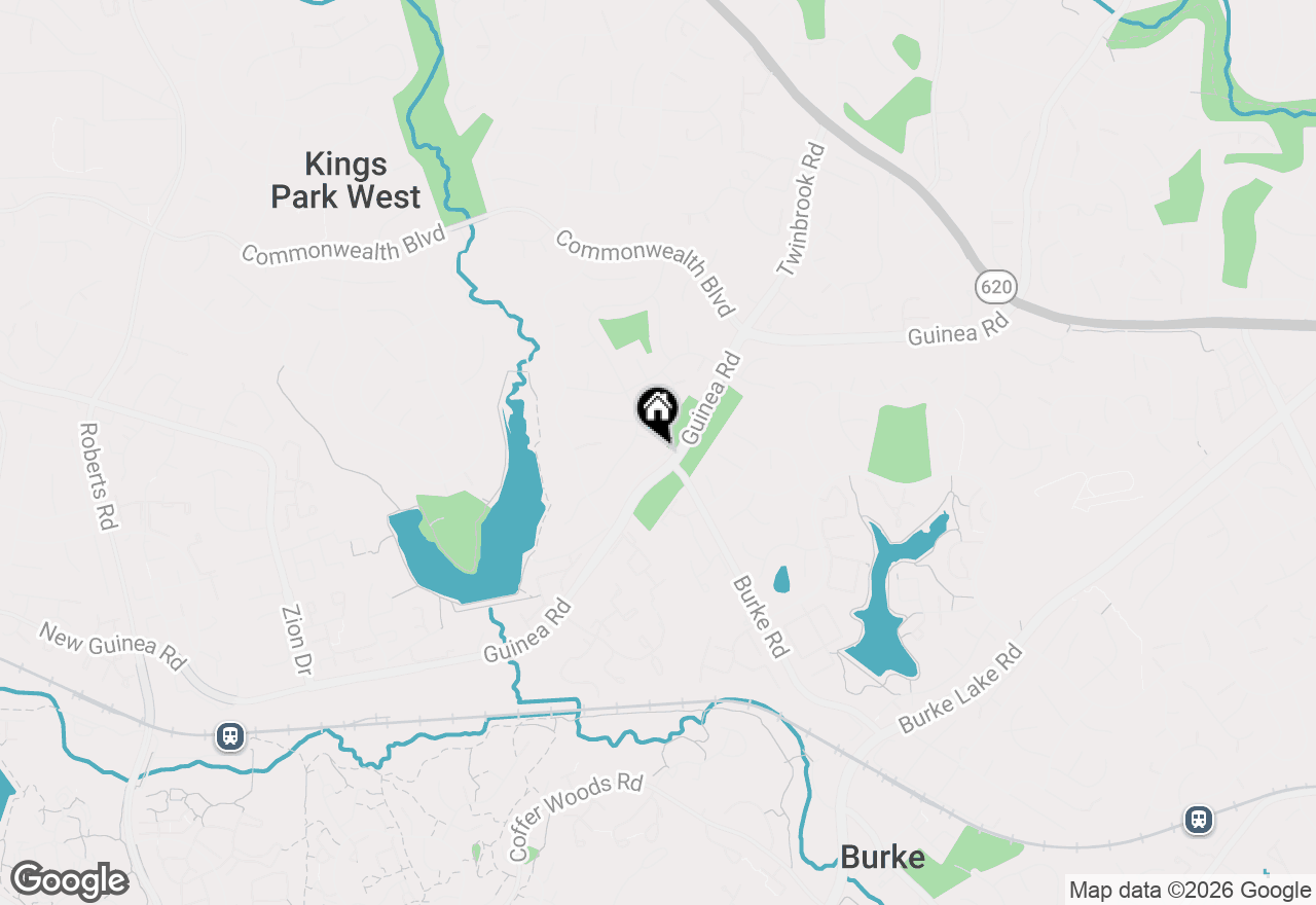 Map of 5342 Guinea Road, Fairfax, VA 22032