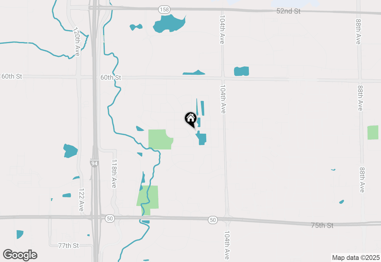 Map of 6513 108th Ave, Kenosha, WI 53142