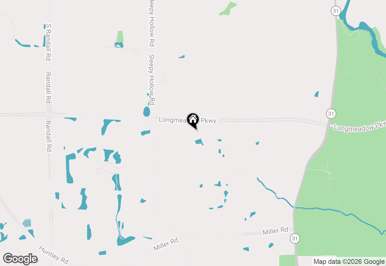 Map of 1470 Boulder Bluff Lane, Algonquin, IL 60102