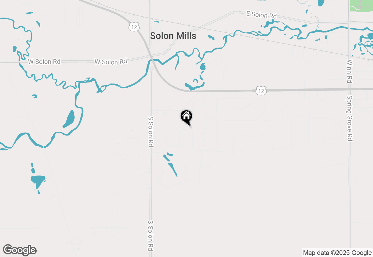 Map of 7310 Hillside Drive, Spring Grove, IL 60081