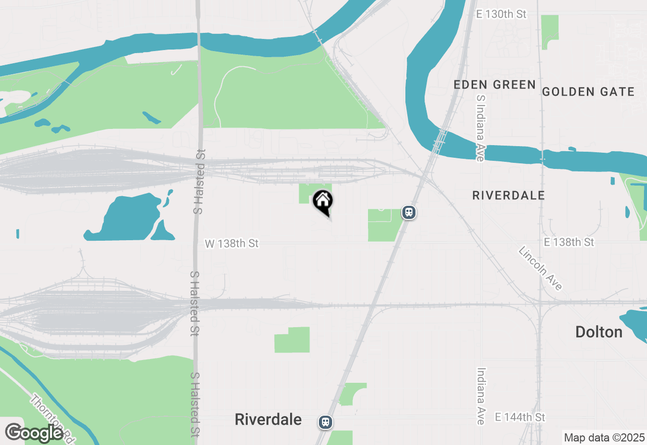 Map of 13709 S Stewart Avenue #9-A2E, Riverdale, IL 60827