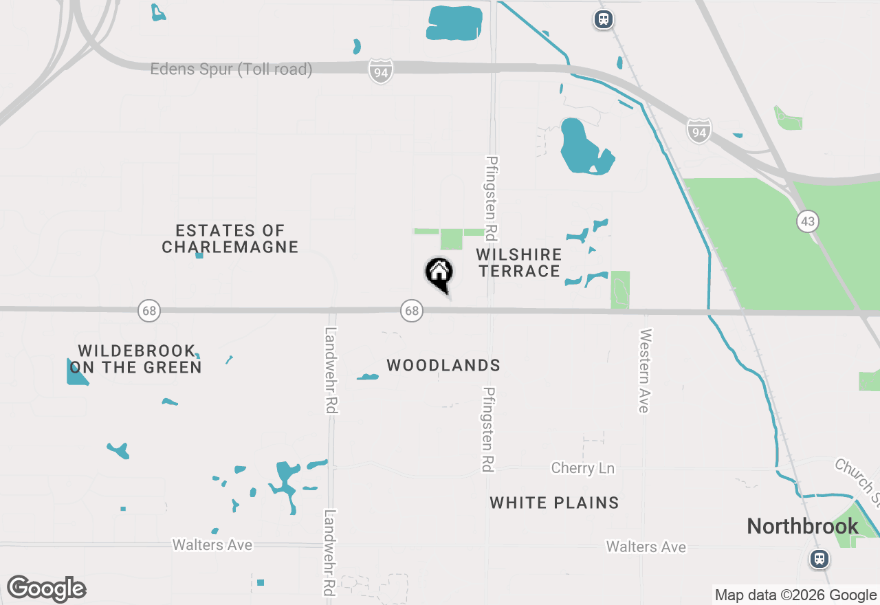 Map of 2930 Dundee Road, Northbrook, IL 60062
