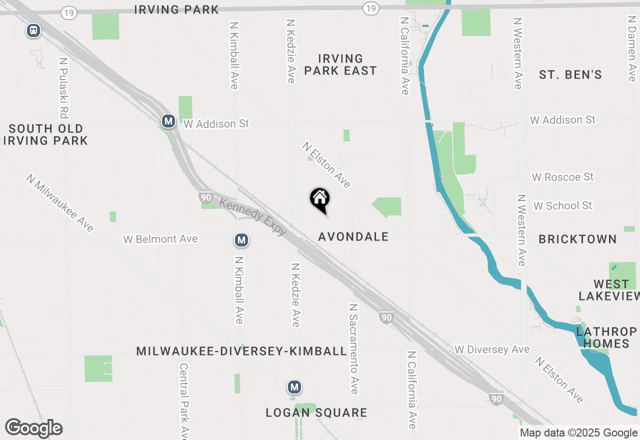 Map of 3234 N Albany Avenue, Chicago, IL 60618