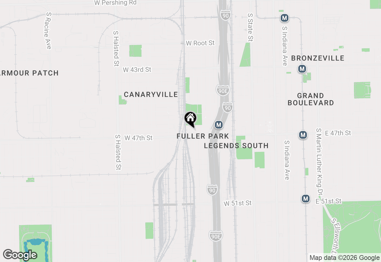Map of 345 W Swann Street, Chicago, IL 60609