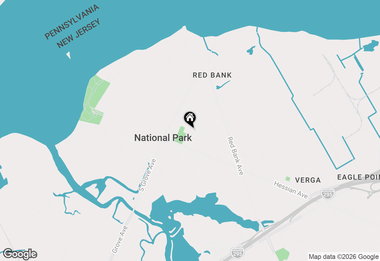 Map of 704 Wesley Avenue, National Park, NJ 08063