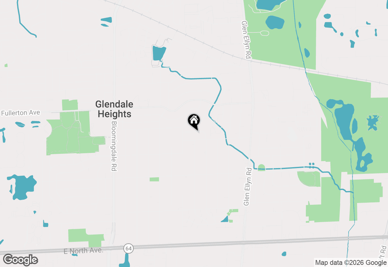 Map of 433 Norton Avenue, Glendale Heights, IL 60139