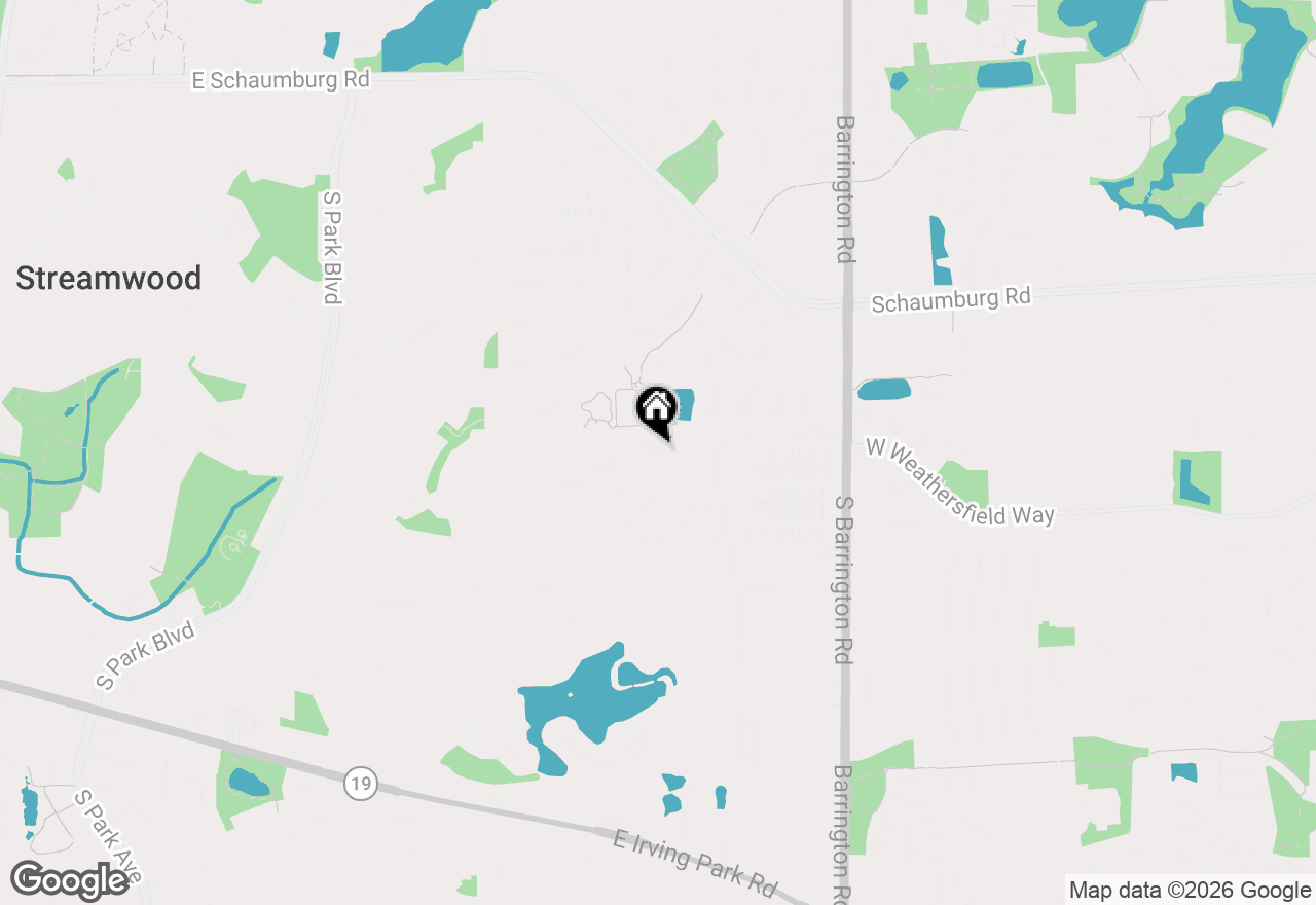 Map of 271 Butternut Lane #271, Streamwood, IL 60107