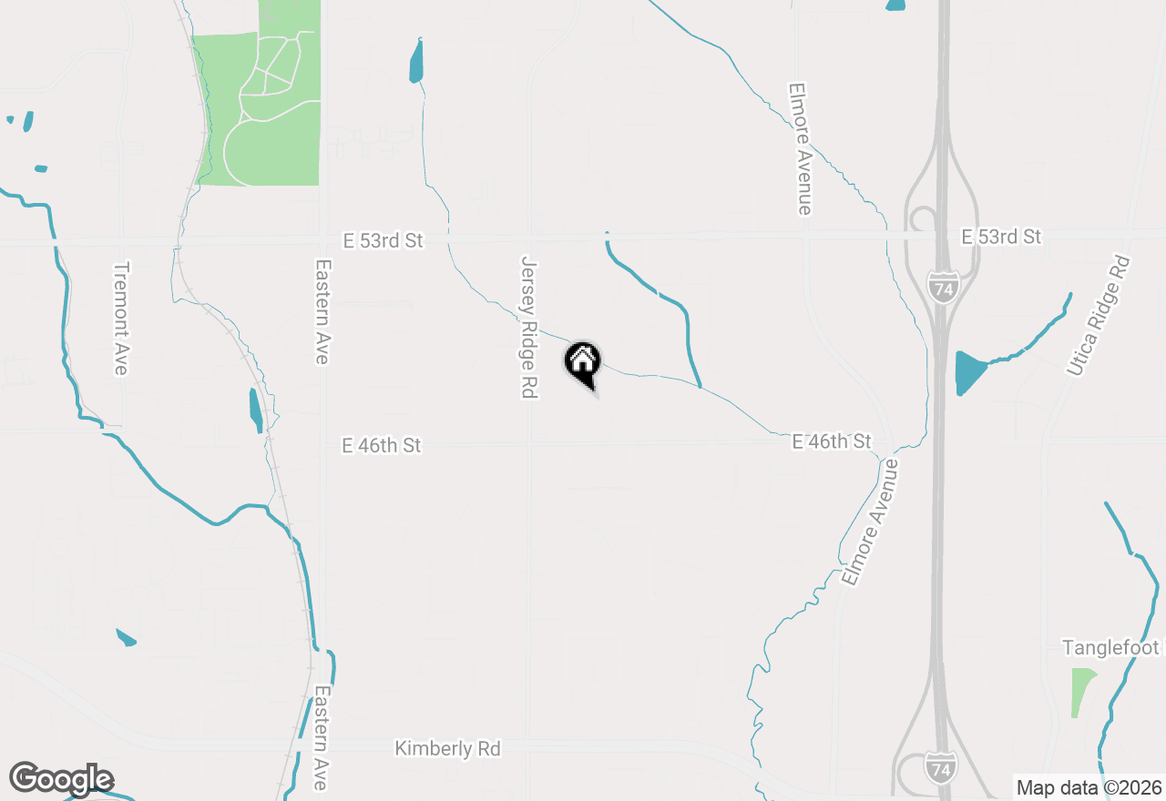 Map of 4709 Pheasant Creek Avenue, Davenport, IA 52807